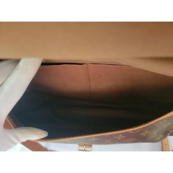 Louis Vuitton Saumur Shoulder Bag 30 Brown Monogram Canvas AR0915 - Picture 11 of 15